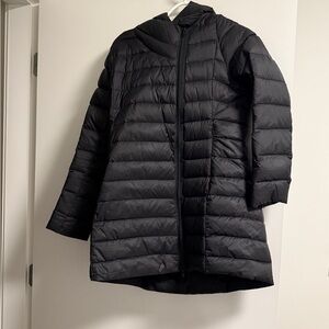 Women's Black Puffer Jacket